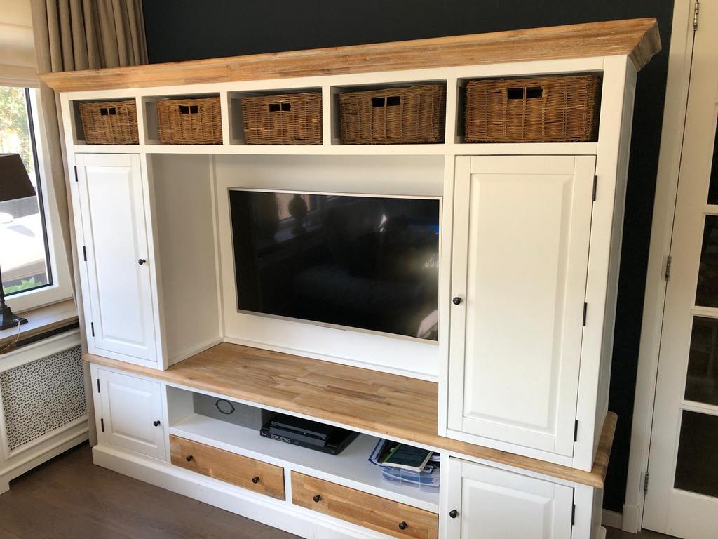 Tv kast opbouw ans woonshop, Ophalen, 100 tot 150 cm, Zo goed als nieuw, 25 tot 50 cm