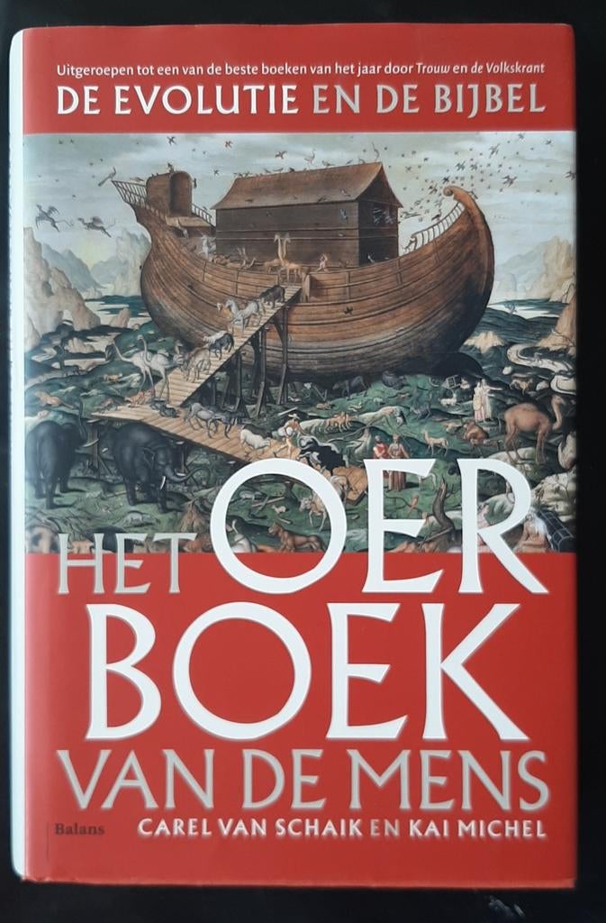 Het Oerboek van de Mens - Van Schaik & Michel, Ophalen of Verzenden, Zo goed als nieuw, Carel van Schaik en Kai Michel, Christendom | Katholiek