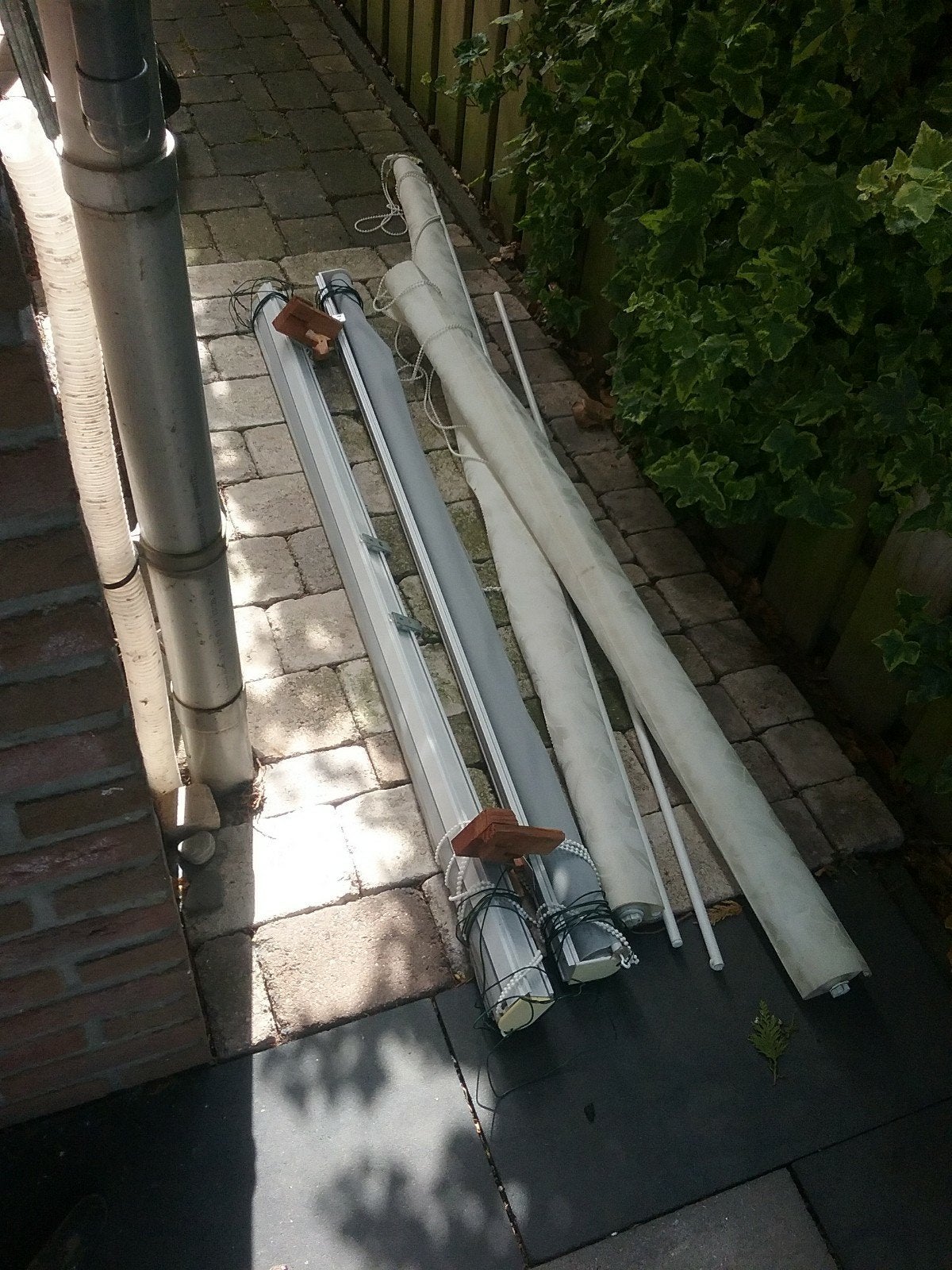 Rolgordijn, Ophalen, Gebruikt