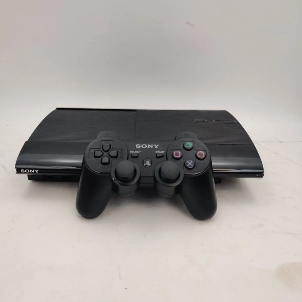 Playstation 3 Super Slim 500GB Zwart Nu voor maar €99,99, S, 1 speler, Racen en Vliegen, Ophalen of Verzenden