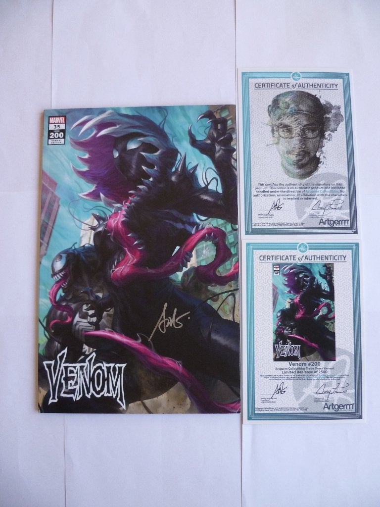 VENOM 35/200 MARVEL COMIC"ARTGEM VARIANT TRADE DRESS "2021, Eén comic, Amerika, Marvel Comics, Ophalen of Verzenden