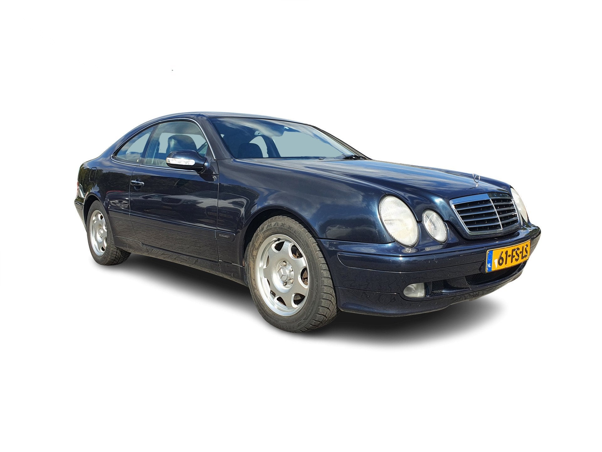 Mercedes-Benz CLK-Klasse Coupé 320 Elegance Aut. *FULL-LEAT, Auto's, Automaat, Achterwielaandrijving, Zwart, 4 stoelen