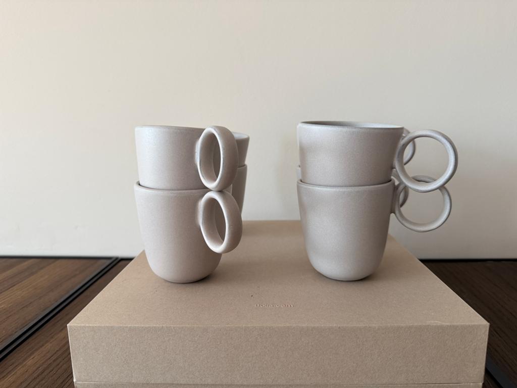 BOLIA Koffiemokken 8x, Huis en Inrichting, Ophalen, Overige materialen, Nieuw, Overige stijlen