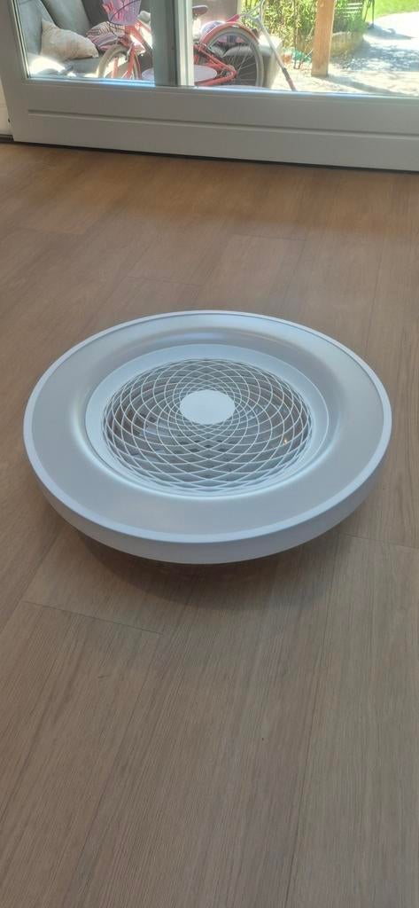 Mantra LED Plafondventilator met Verlichting - Wit, Ophalen of Verzenden, Zo goed als nieuw, Modern