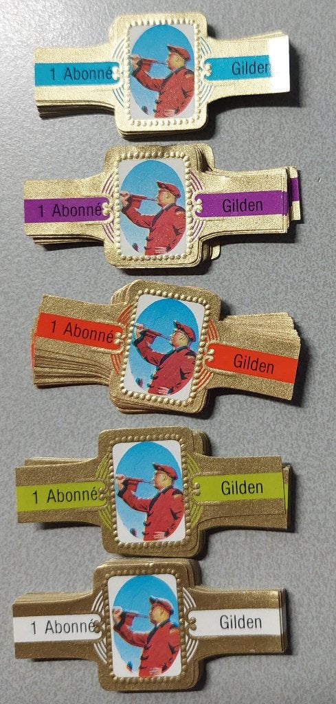 Sigarenbandjes, Ophalen of Verzenden, Gebruikt, Sigarenbandjes