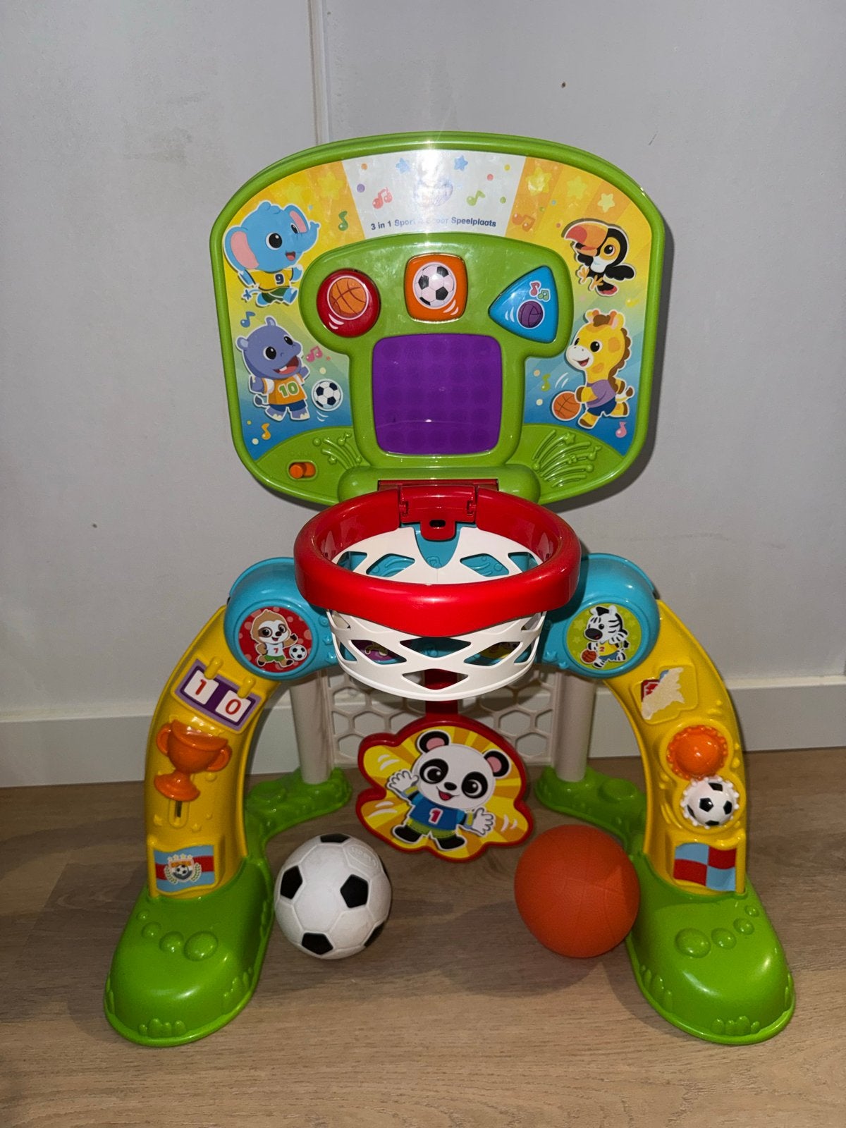 VTech 3-in-1 Sport & Scoor Speelplaats, Ophalen, Zo goed als nieuw, Overige typen, Met licht