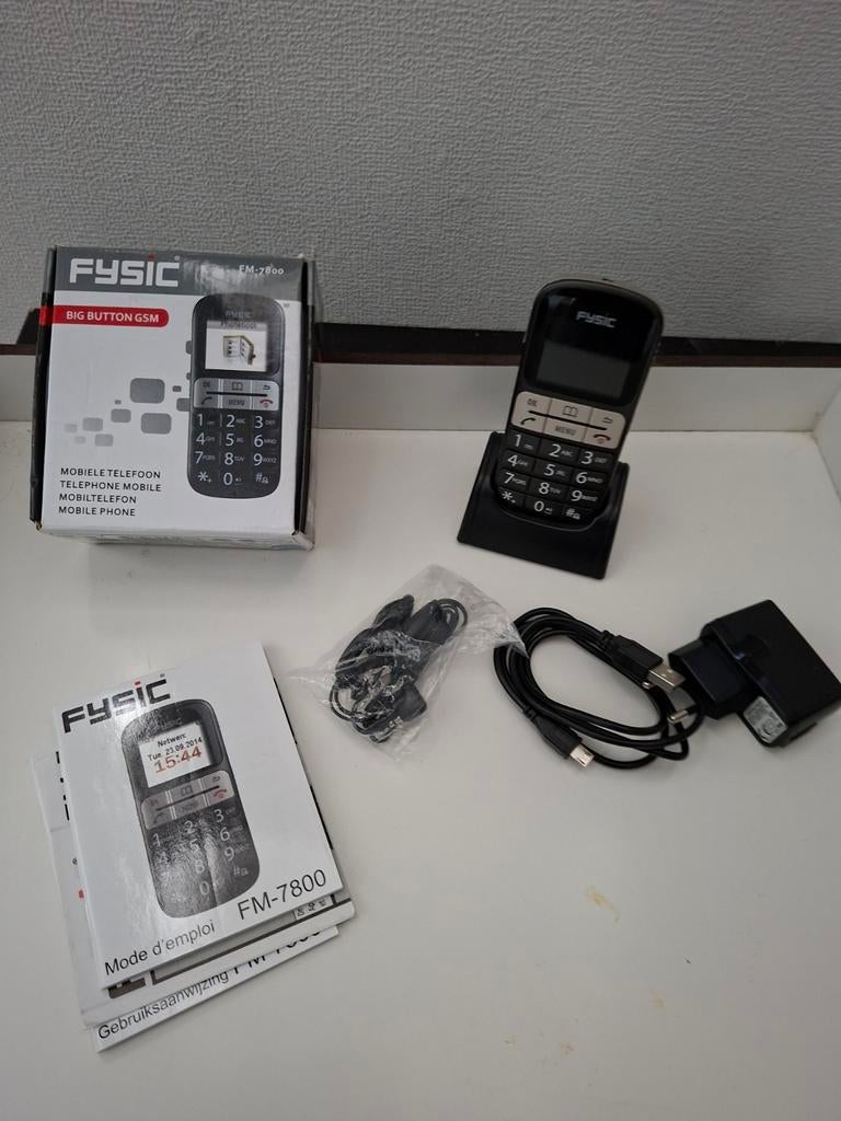 Fysic seniorentelefoons - diverse modellen, kort gebruikt, Ophalen, Zo goed als nieuw