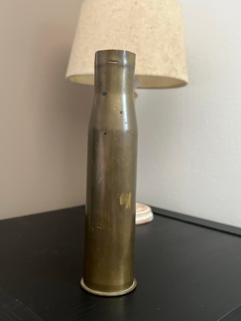 Originele WOII Amerikaanse 37mm M16 Huls - 1942, Ophalen of Verzenden, Landmacht, Amerika, Hulzen of Bodemvondsten