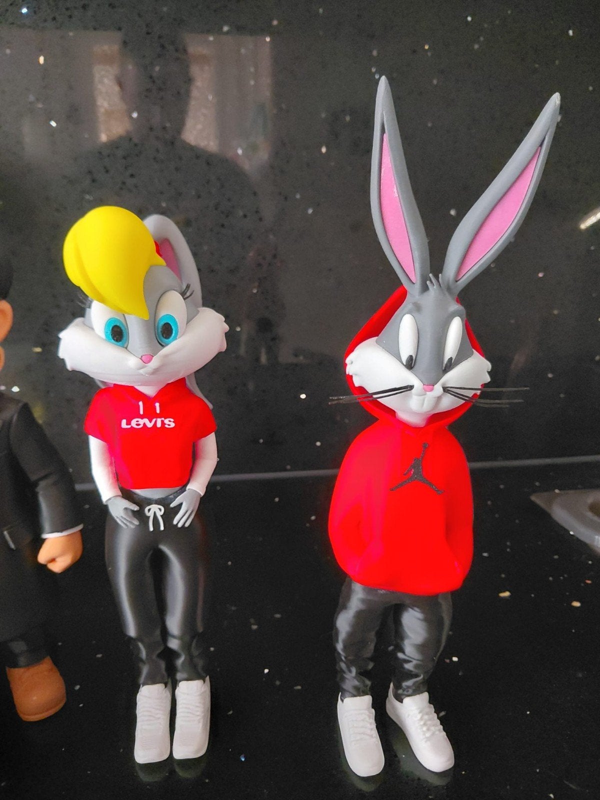 Eric kuster deco bugs Bunny, Ophalen