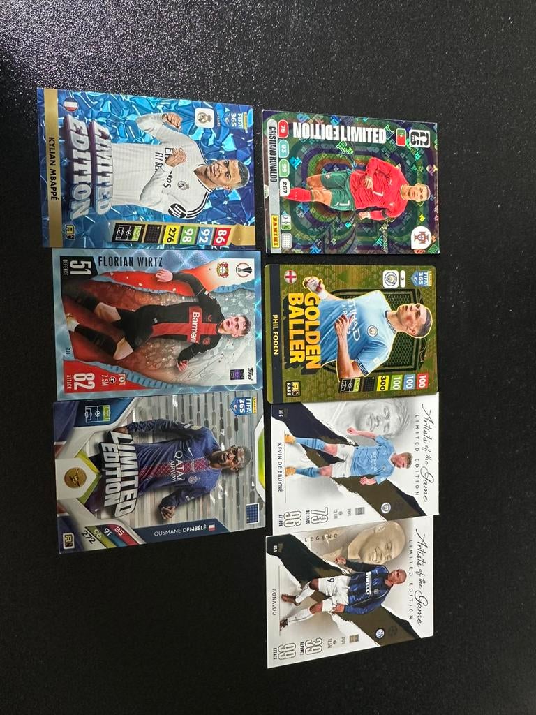 Panini FIFA 365 2024 - Golden Baller & Limited Editions, Ophalen, Zo goed als nieuw, Buitenlandse clubs, Poster, Plaatje of Sticker