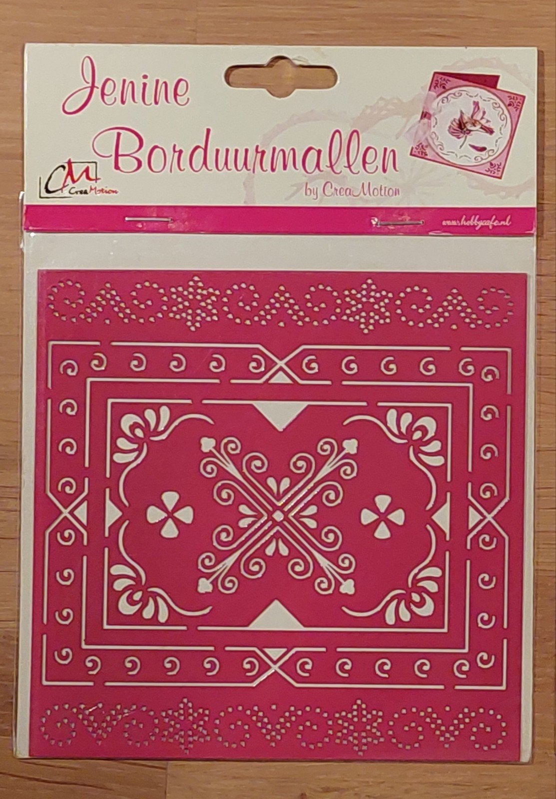 Jenine borduurmal by Crea Motion - BS 371999, Hobby en Vrije tijd, Kaarten | Zelf maken, Ophalen of Verzenden, Nieuw, Overige thema's