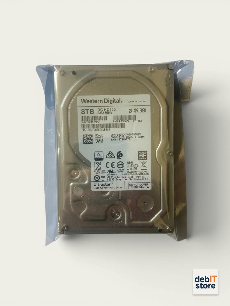 WD Ultrastar 8tb NAS - Server HDD, Info@debitstore.nl, Western Digital, Nvt, Gebruikt