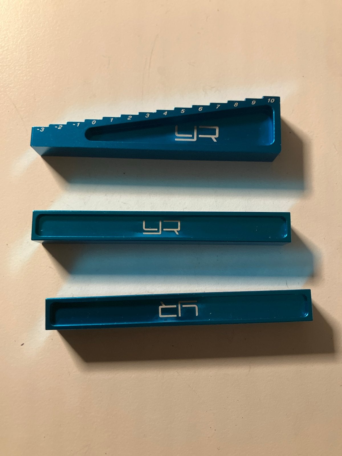 YR afstel set voor downstops RC auto hudy xray serpent mugen, Hobby en Vrije tijd, Ophalen of Verzenden, Gebruikt, Onderdeel