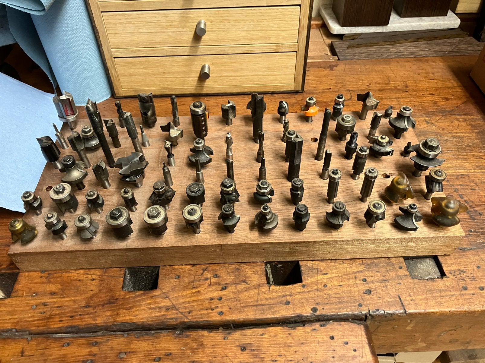 Professionele frezan set -75 frezen, Ophalen of Verzenden, Elektrisch, Overige soorten