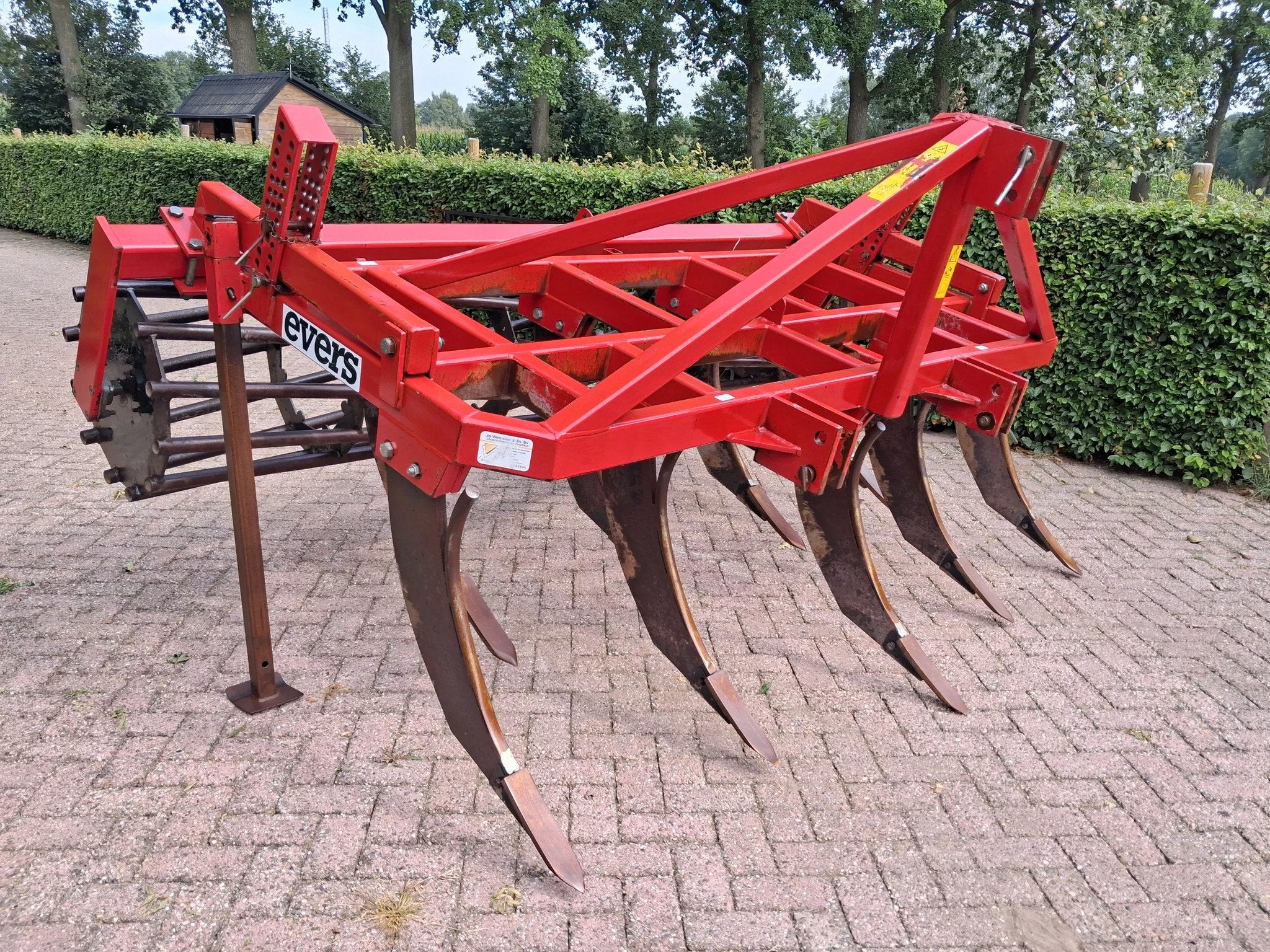 Hekamp Evers Haflinger cultivator 3m (bj 2003), Overige, Grondbewerking