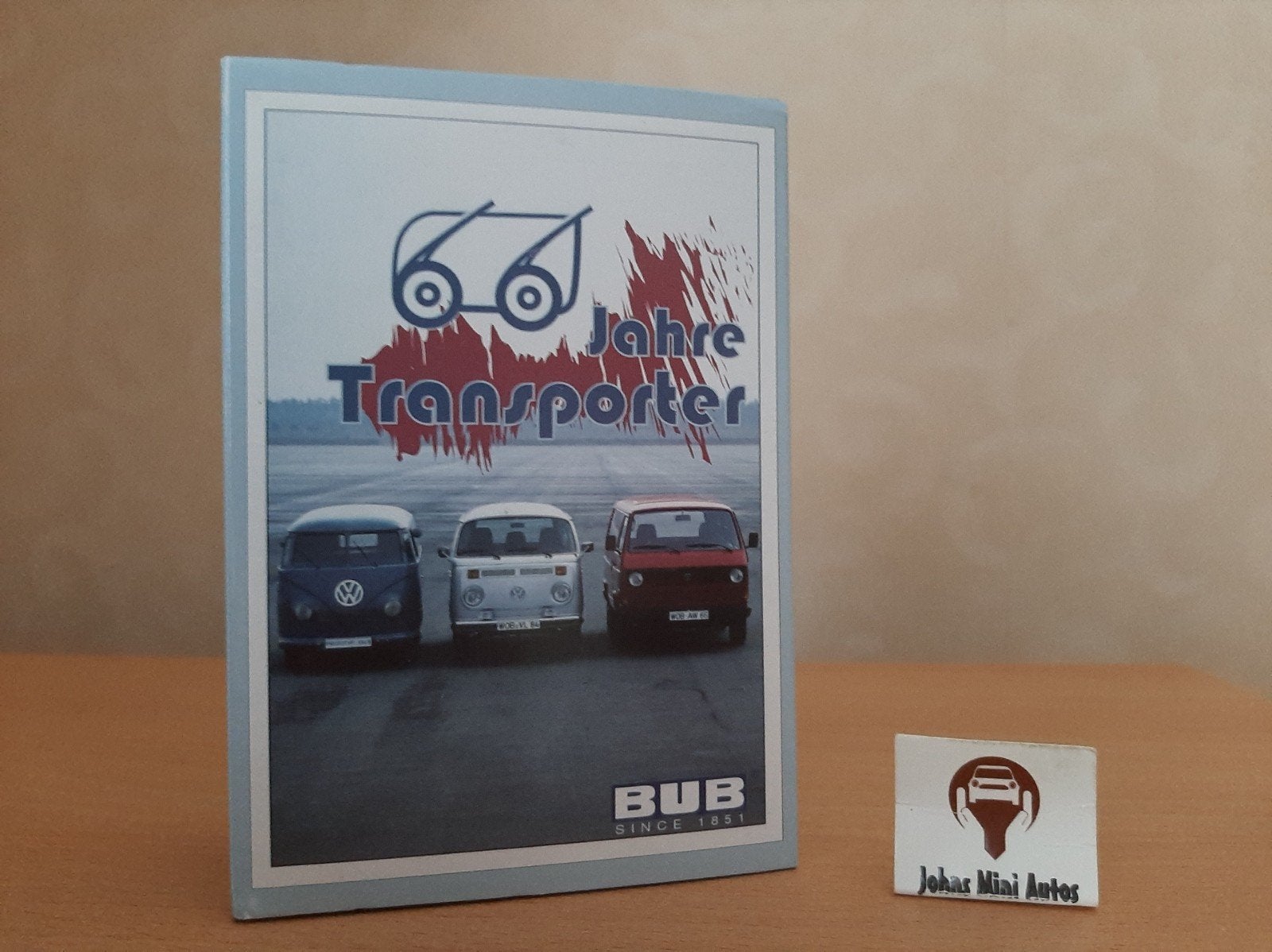 PRACHTIG SET VAN 66 JAAR VW TRANSPORTER T1 T2 EN T3 in 1:87, Auto, Nieuw, Ophalen of Verzenden, Overige merken