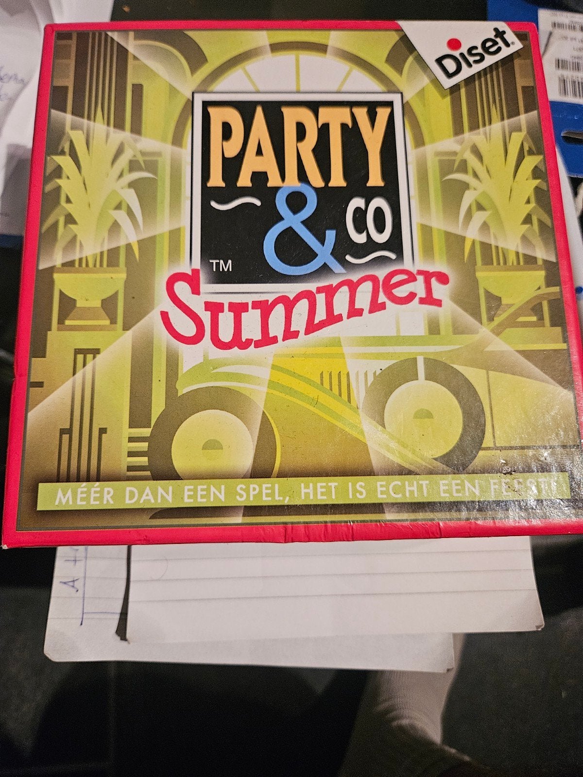 Party & Co Summer Bordspel - Gezellig zomerplezier!, Vijf spelers of meer, Ophalen of Verzenden, Gebruikt, Diset