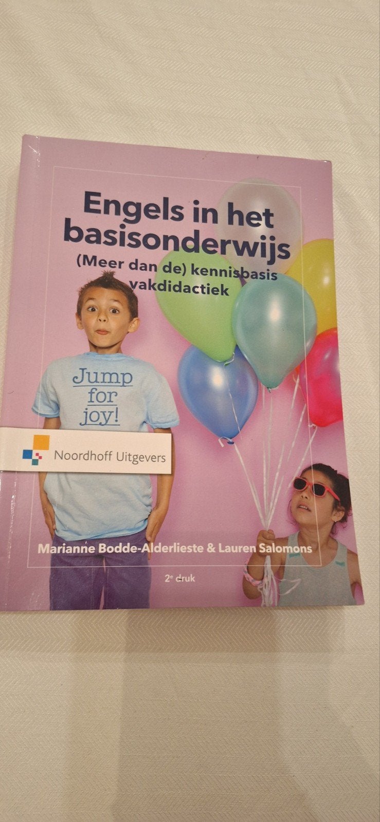 PABO: Engels in het basisonderwijs, Boeken, Engels, Marianne Bodde-Alderlieste & Lauren Salomons, Ophalen of Verzenden, Zo goed als nieuw