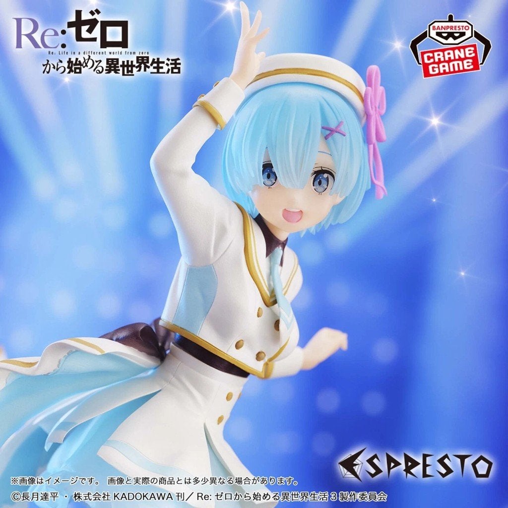 Banpresto - Re:Zero - Stage Costume Rem anime figure 22 cm, Verzenden, Pmouaya@bandai.fr, 102 Terrasse Boieldieu, 92085 Paris la Défense Cedex, France