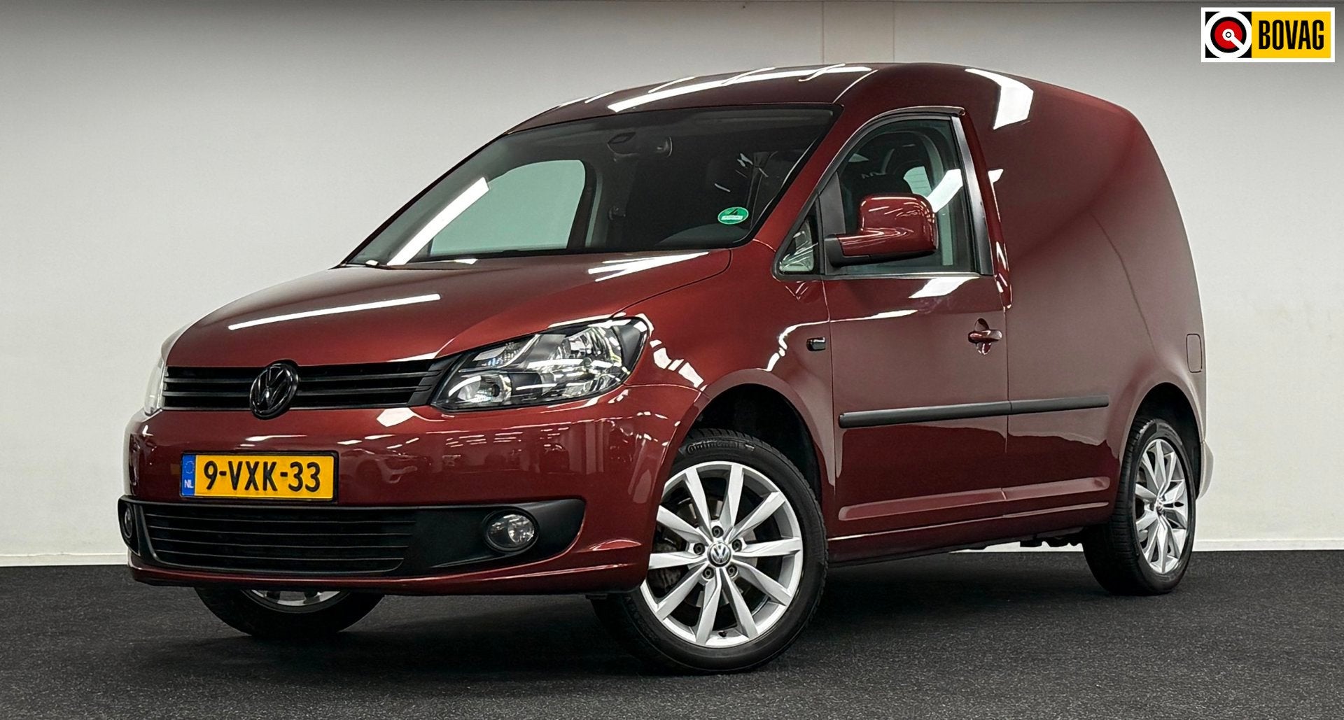 Volkswagen Caddy 1.6 TDI *MARGE*Trekhaak*Navi*Cruisecontrol*, Auto's, Voorwielaandrijving, Stof, Gebruikt, Zwart