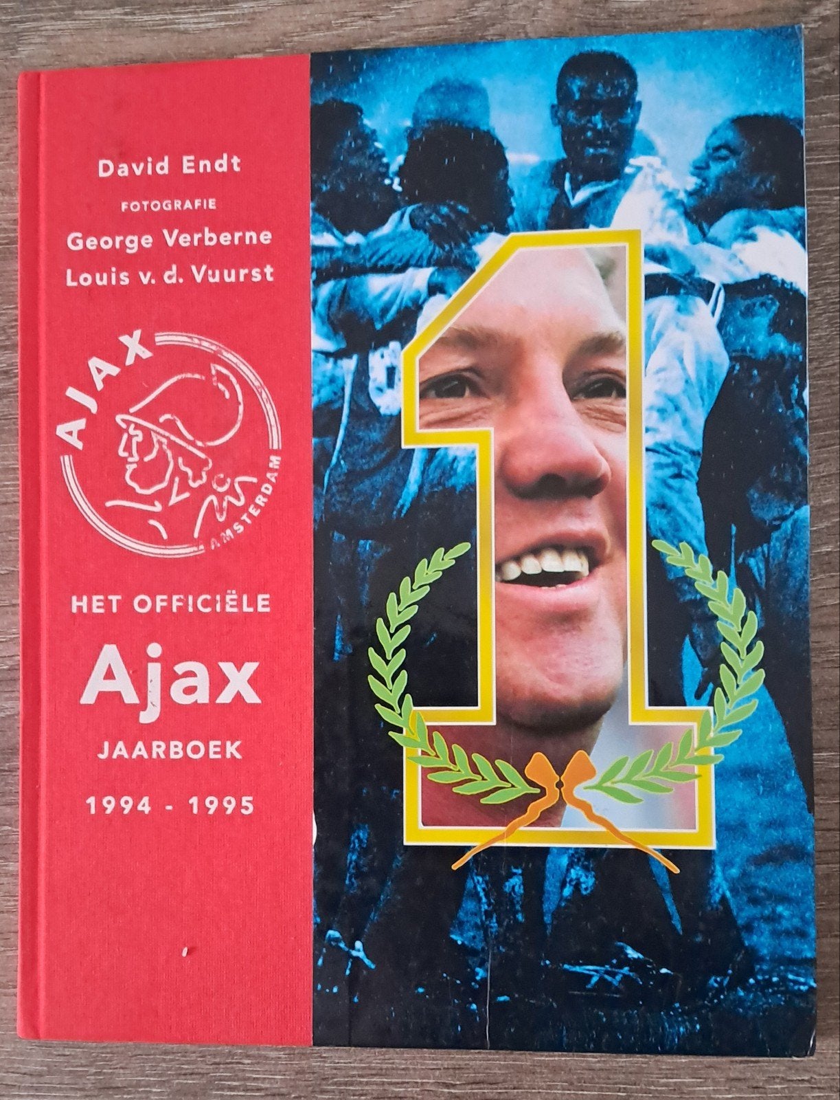 Het Officiële Ajax Jaarboek 1994-1995, Ophalen of Verzenden, Zo goed als nieuw, Ajax, Boek of Tijdschrift
