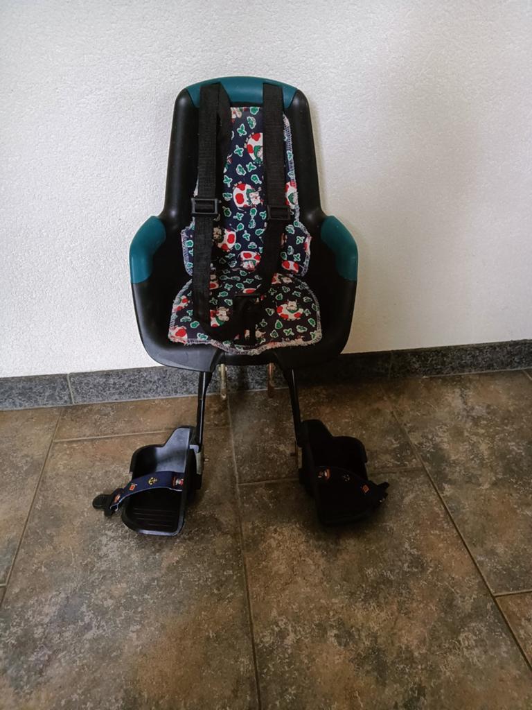 Bobike Mini S fietszitje voor kinderen (9-15 kg), Ophalen
