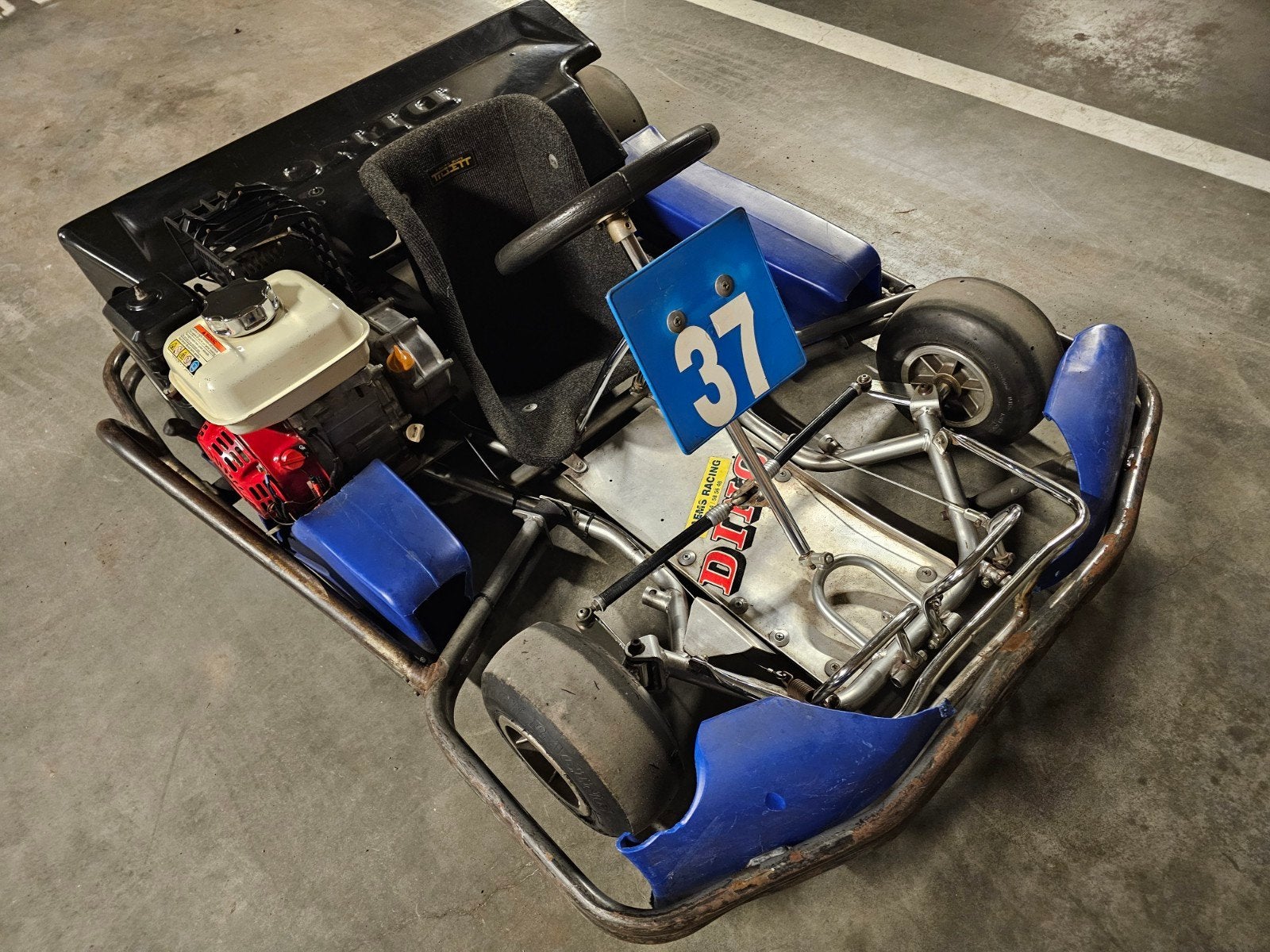 GX200 honda 65km/h, Ophalen of Verzenden, Gebruikt, Kart