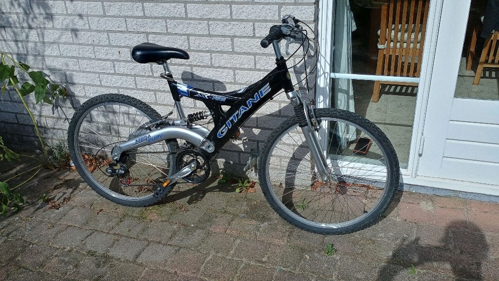 26 inch MTB, Fietsen en Brommers, Gebruikt, Velgrem, Dames, Ophalen