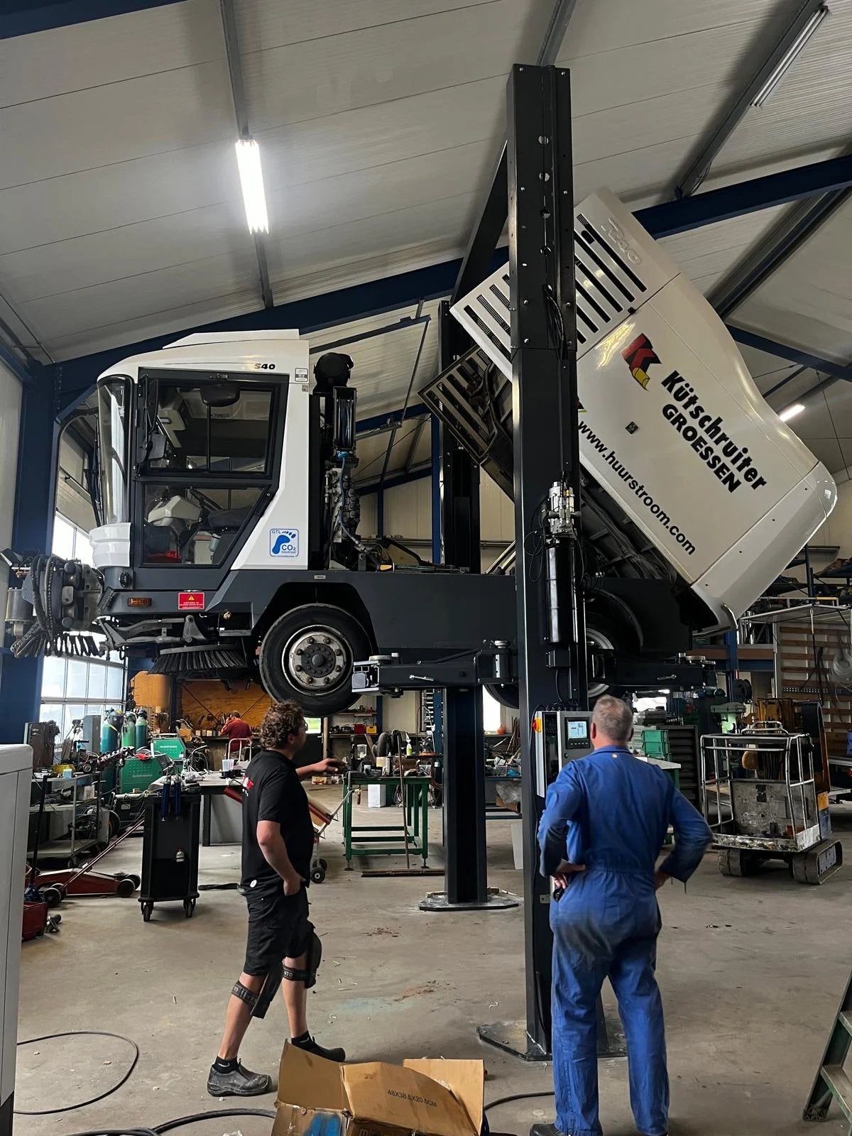 Wolf WL280 8 ton 2 koloms hefbrug hydraulisch / Nieuw, Auto diversen, Ophalen, Nieuw
