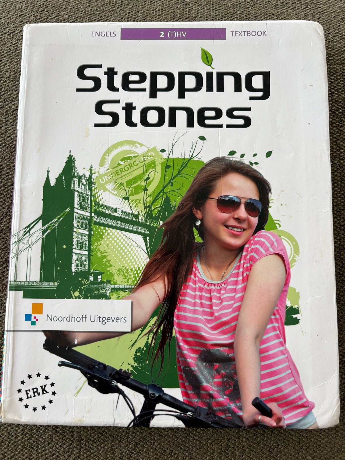 Stepping Stones Engels 2 (T)HV Textbook Noordhoff, Boeken, Ophalen of Verzenden, Gelezen, HAVO, Engels