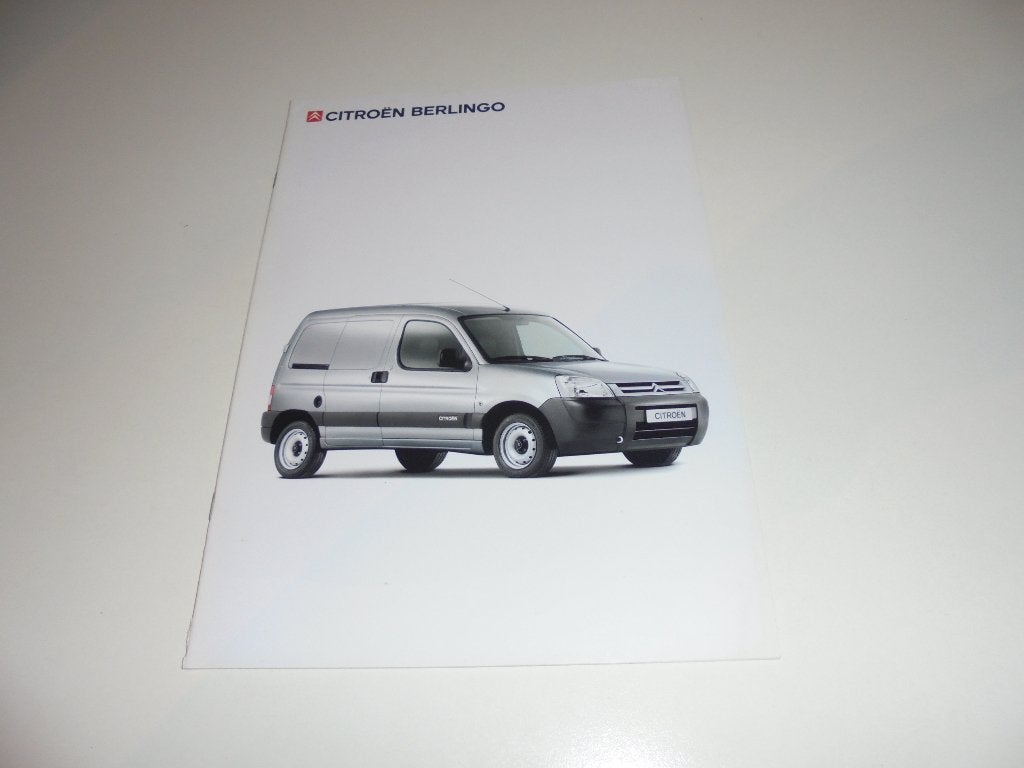brochure Citroen Berlingo  2006, Ophalen of Verzenden, Nieuw, Citroën