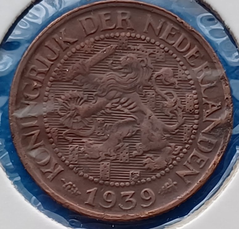 1 cent 1939 - Wilhelmina, Ophalen of Verzenden, Koningin Wilhelmina, 1 cent, Losse munt