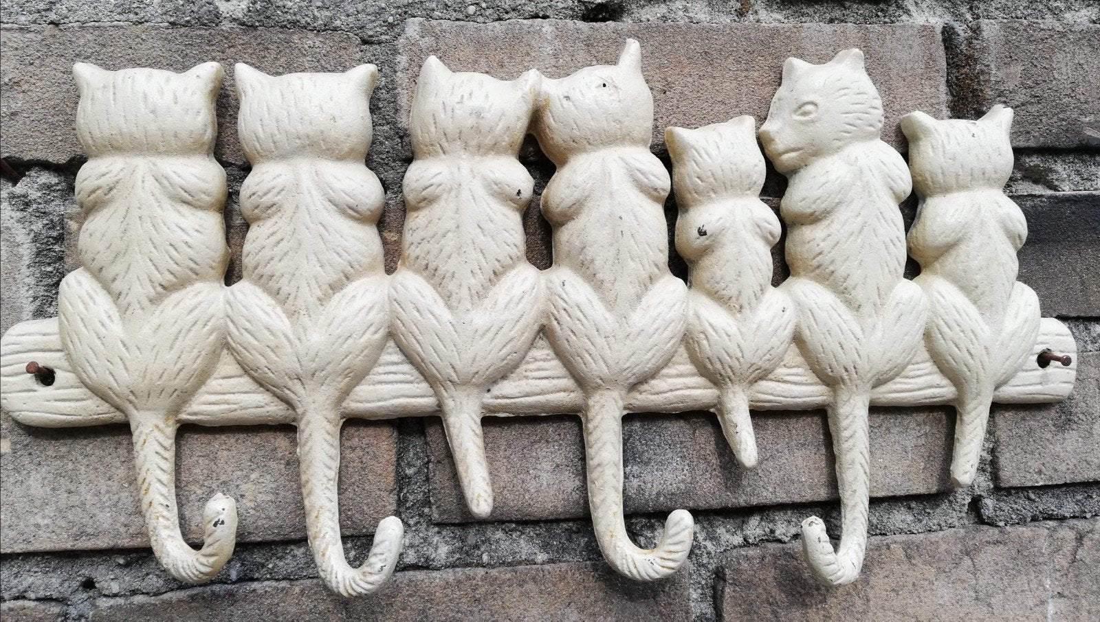 Decoratie wall ornament with Cats. 38/11 cm., Ophalen, Zo goed als nieuw
