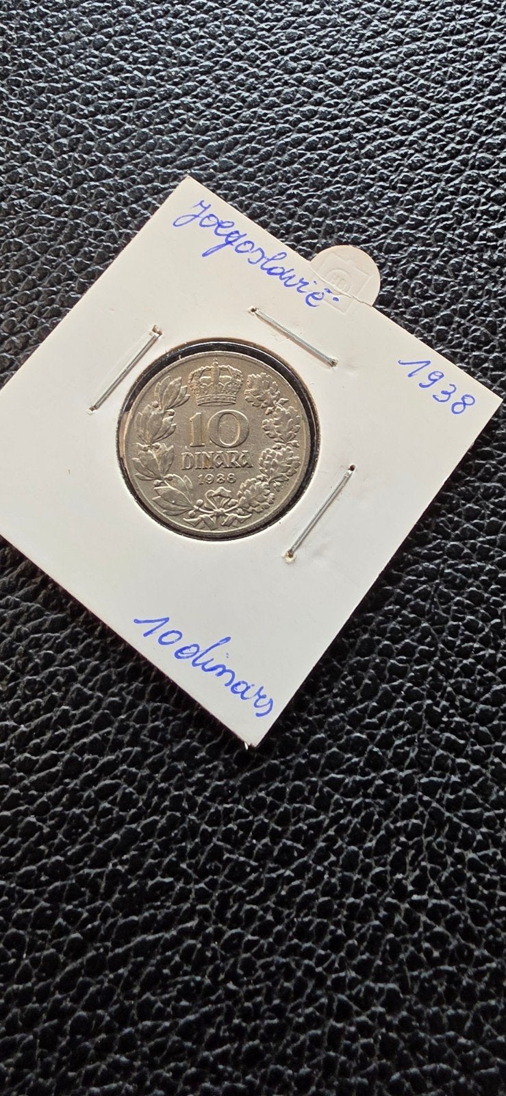 Joegoslavië 10 dinars 1938, Postzegels en Munten, Munten | Europa | Niet-Euromunten, Ophalen of Verzenden