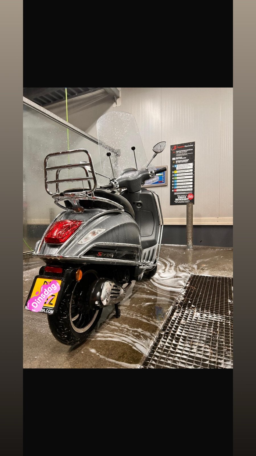 Vespa Sprint 45km/u - Zo goed als nieuw, Fietsen en Brommers, Scooters | Vespa, Overige modellen, Maximaal 45 km/u, Ophalen of Verzenden