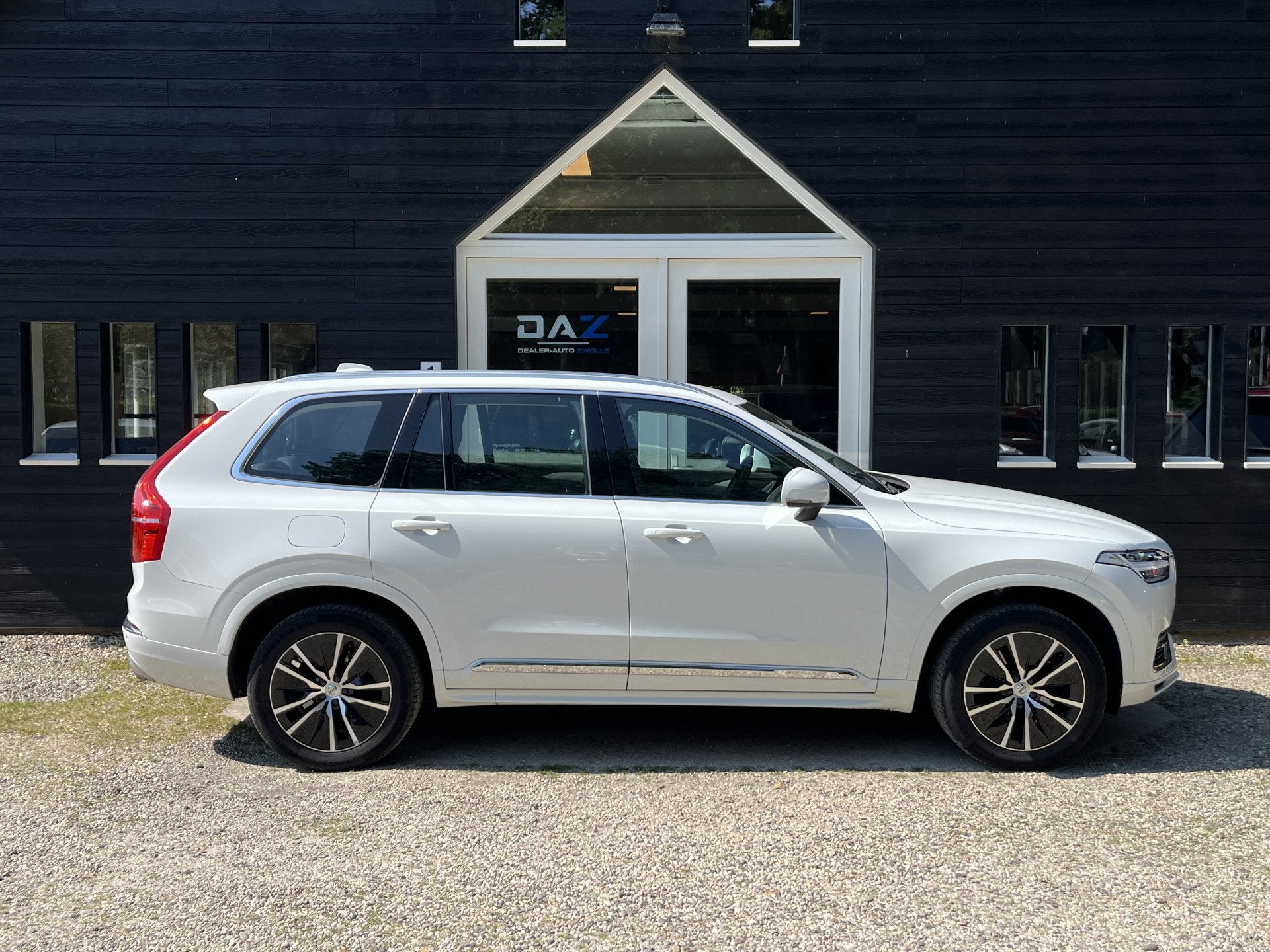Volvo XC90 2.0 T8 Recharge AWD Business Pro 7P/Aut/Ecc/Leer/, Gebruikt, 4 cilinders, 7 stoelen, Wit