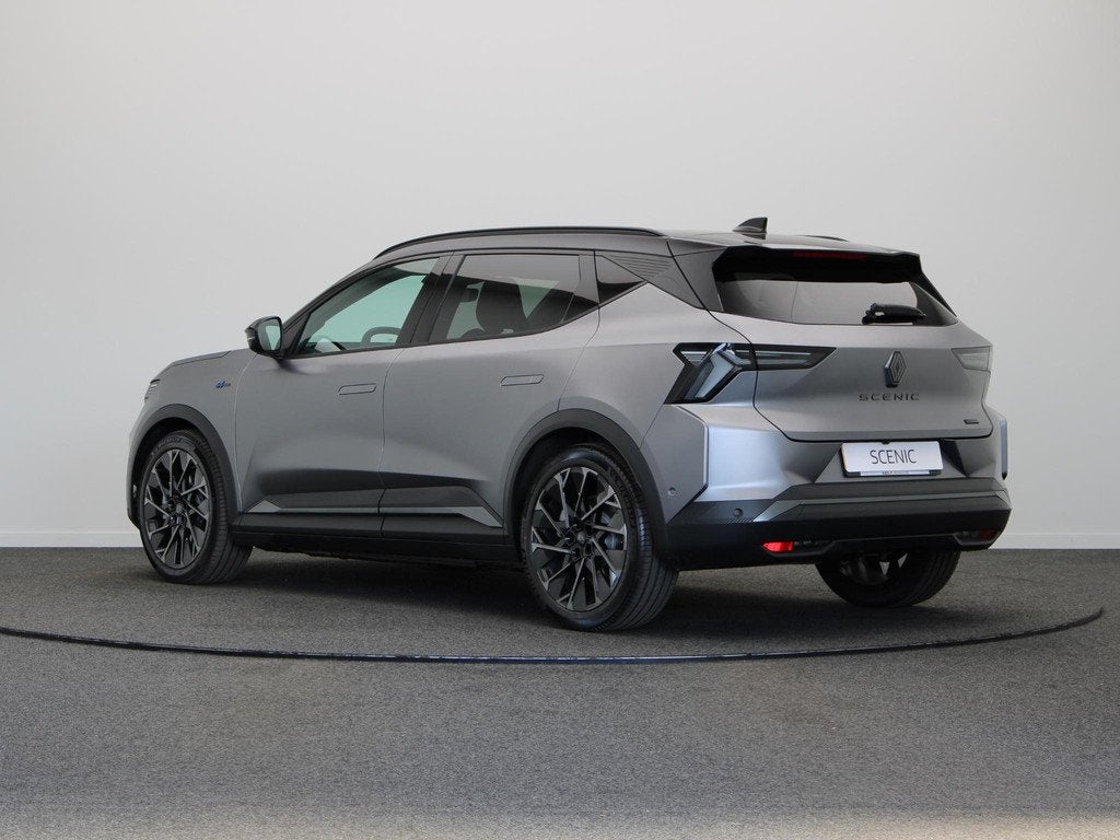 Renault Scenic E-Tech EV87 long range esprit Alpine | Vijf j, Auto's, Renault, Automatische klimaatregeling, 40 min, Leder en Stof