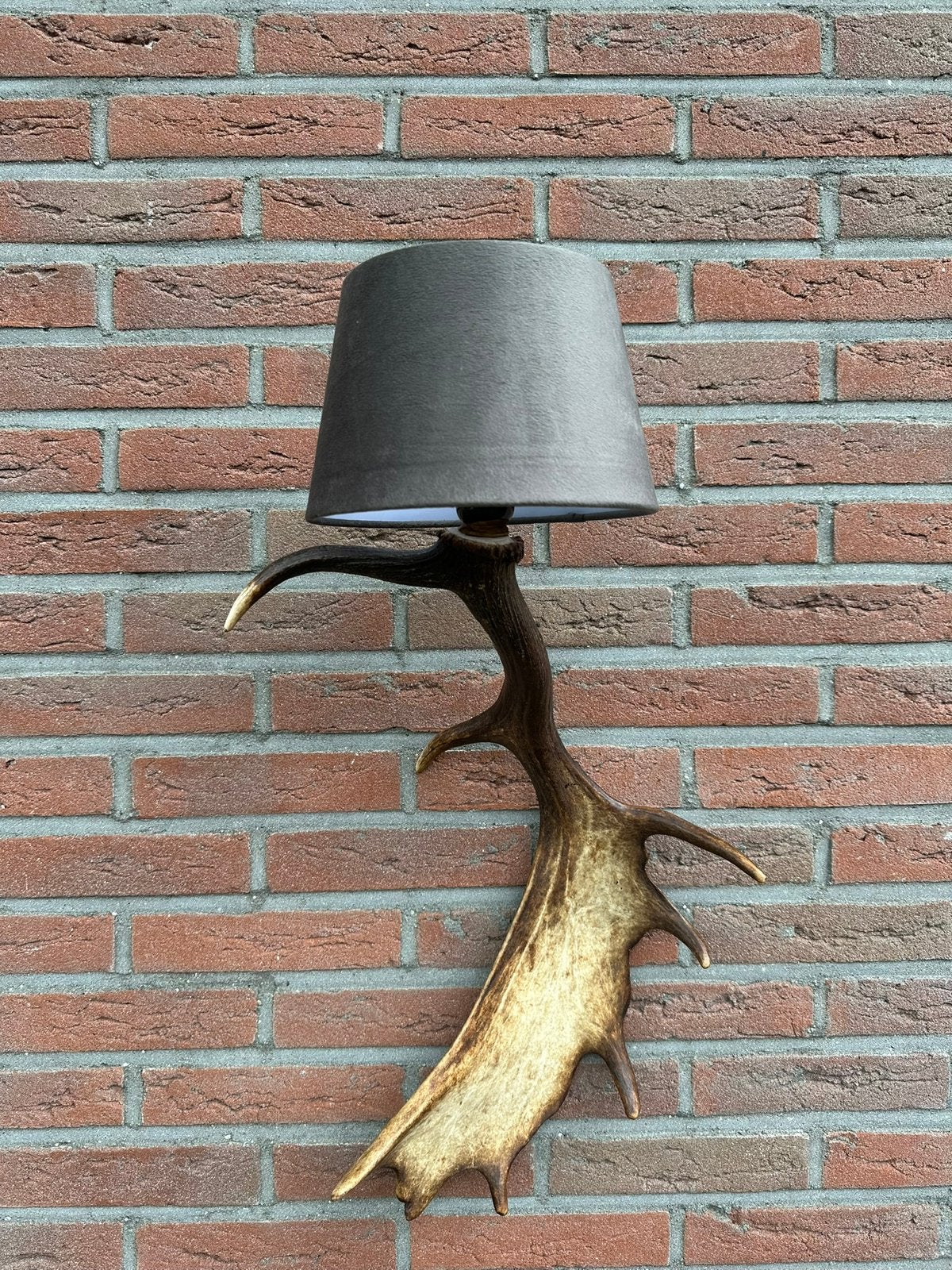 Geweien geweienlamp jacht Veluwe geweien edelhert wandlamp., Huis en Inrichting, Ophalen of Verzenden, Nieuw
