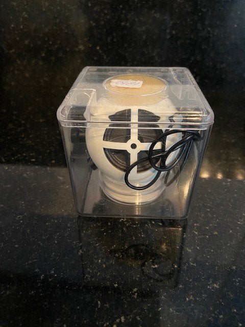 Mini transistor FM/AM Switch radio in transparante box '90, Ophalen of Verzenden, Nieuw, Transistorradio