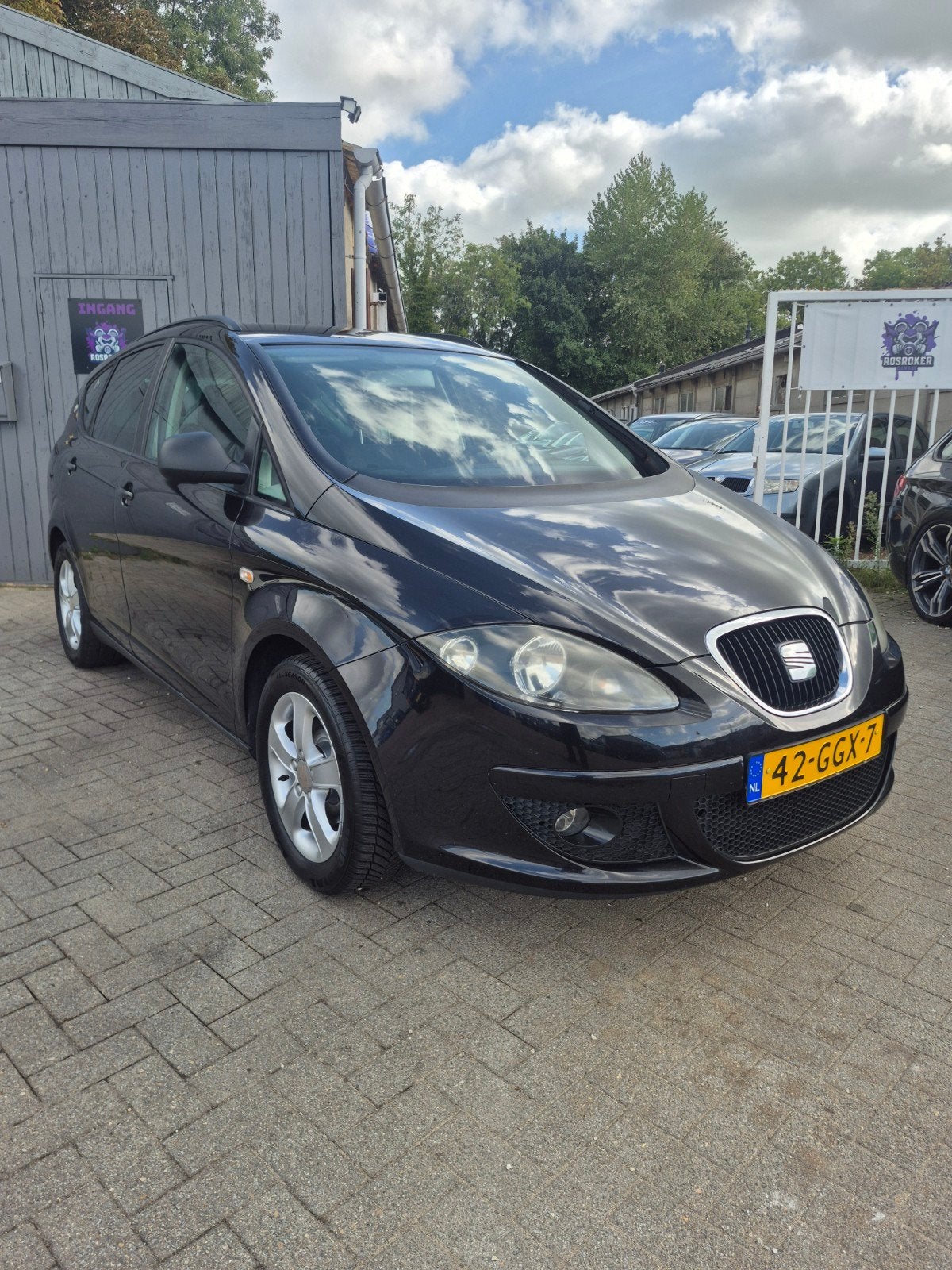 Seat Altea XL 1.6 75KW Stationwagon 2008 Zwart, 1334 kg, 4 cilinders, Altea XL, Zwart