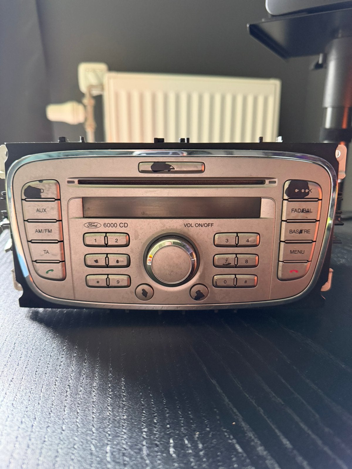 Ford 6000 CD Auto Radio, Auto diversen, Autoradio's, Ophalen, Gebruikt