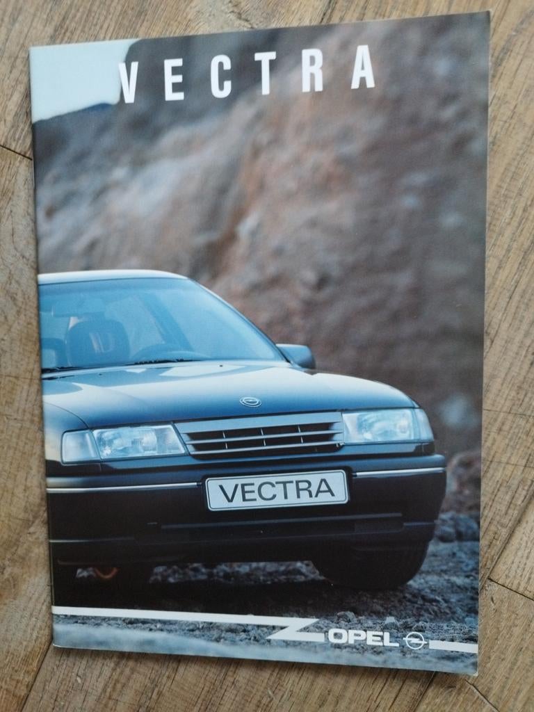 Opel Vectra brochure uit 1991 - 32 pagina's, Opel, Zo goed als nieuw, Opel, Ophalen of Verzenden