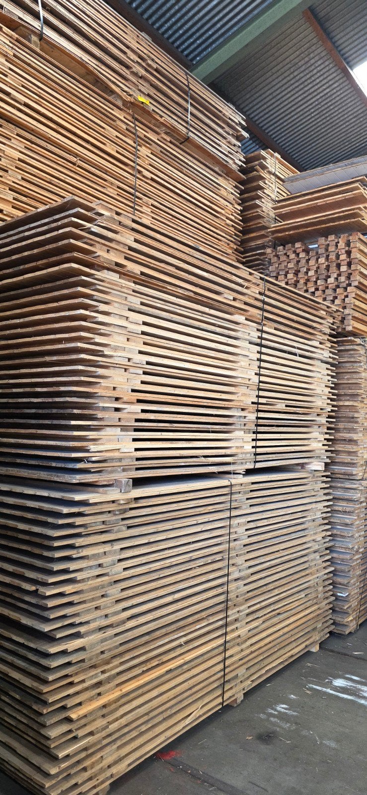 Grote partij gebruikte schotten | vloerdelen | dakbeschot, Doe-het-zelf en Verbouw, Hout en Planken, Gebruikt, 25 tot 50 mm, Grenen