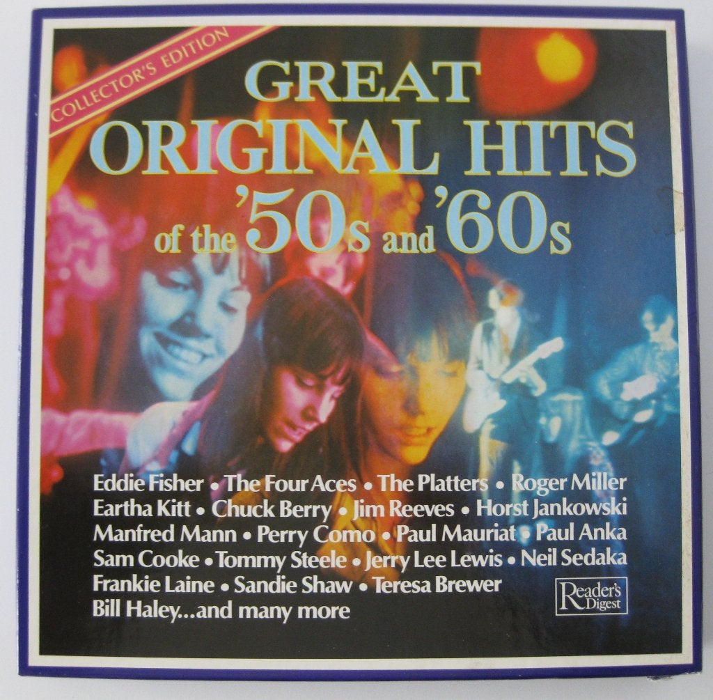 LP's set 9 stuks Great Original Hits of the 50s & 60s, Ophalen of Verzenden, Zo goed als nieuw, Overige genres, LP