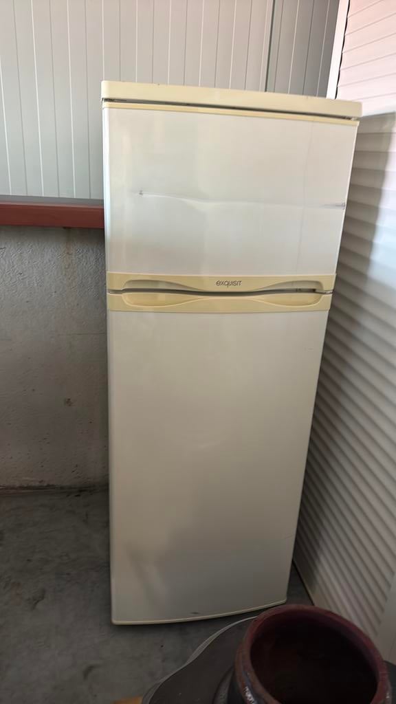 Koelkast/vrieskast, Witgoed en Apparatuur, Ophalen, Gebruikt, 200 liter of meer, 140 tot 160 cm