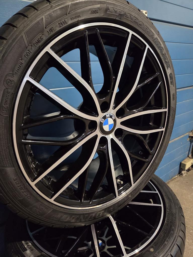 Mooie BMW 5 Serie - 19 inch set inclusief Zomerbanden., Auto-onderdelen, Banden en Velgen, Banden en Velgen, Personenwagen, Zomerbanden