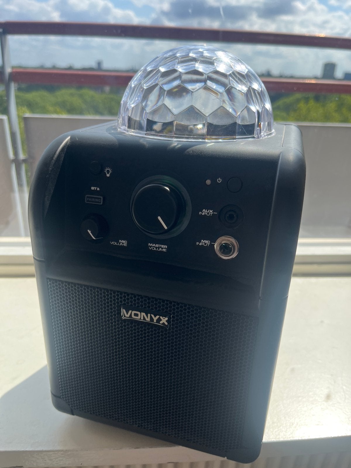 Vonyx Muziekbox met Disco Lampen - Party Speaker, Audio, Tv en Foto, Luidsprekers, Party speaker, Ophalen, Overige merken, Gebruikt