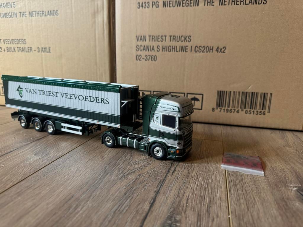 Tekno model Van Triest Veevoeders 1:50 B-keus, Ophalen of Verzenden, Gebruikt, Bus of Vrachtwagen, Tekno