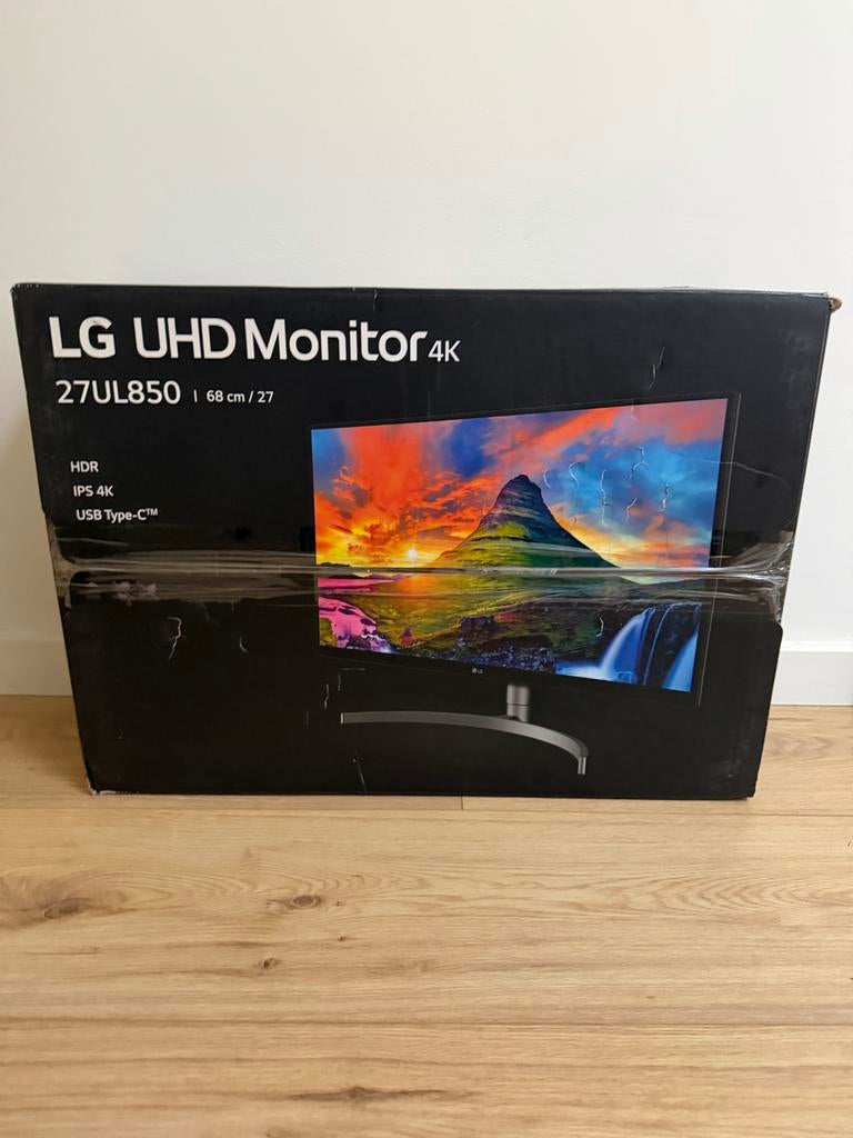 LG UHD 4K Monitor 27UL850, Computers en Software, Monitoren, Gebruikt, IPS, Ophalen of Verzenden, Ultra HD (4K)