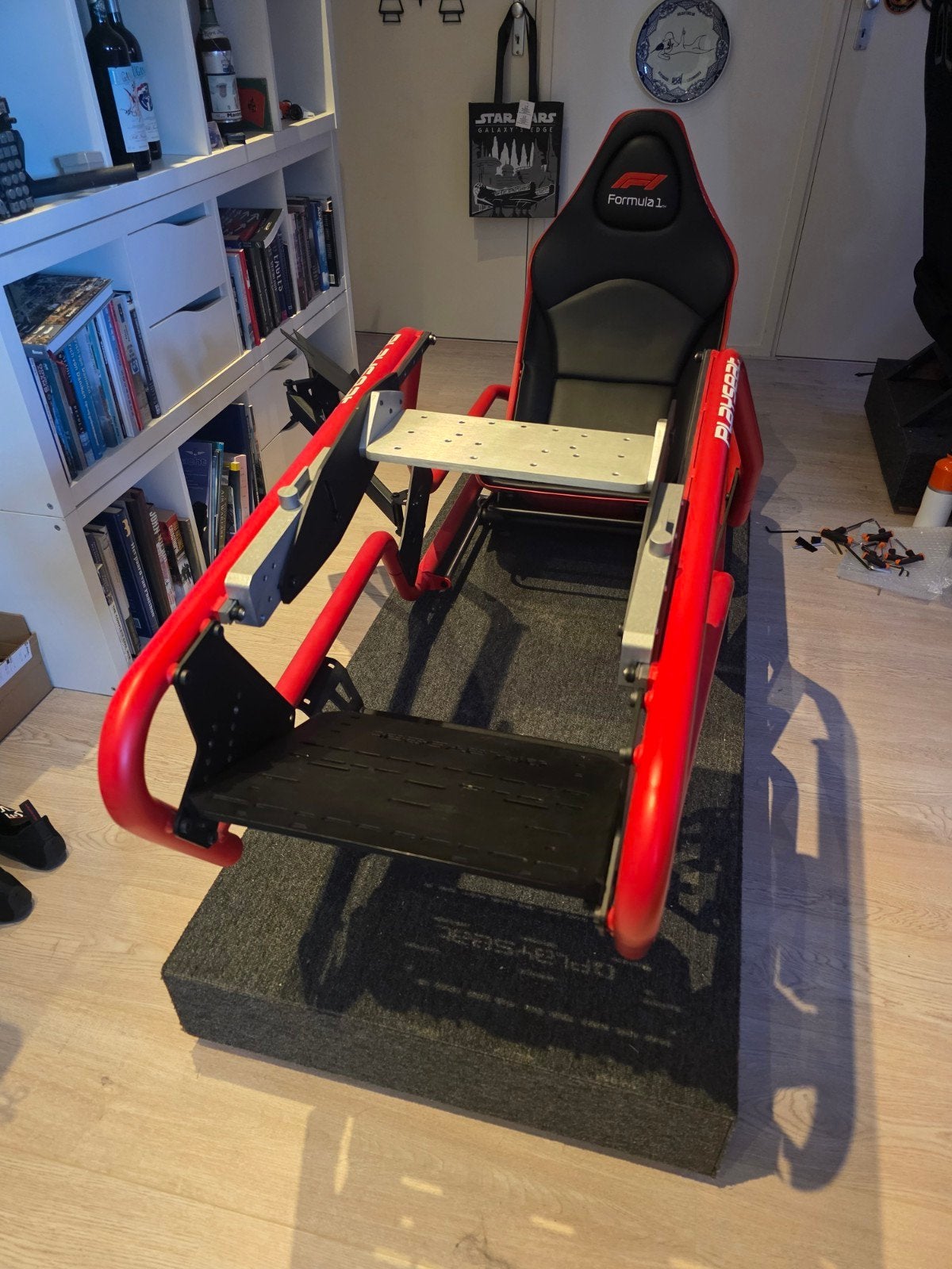 Playseat F1 Intelligence Racing Simrig - Speciale Rode Lak, Ophalen